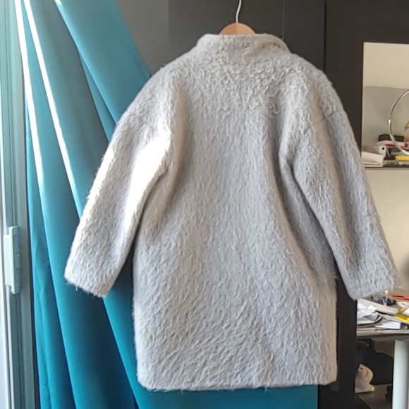 Luna Allegra Mohair Blend Coat - Picture 2 of 5